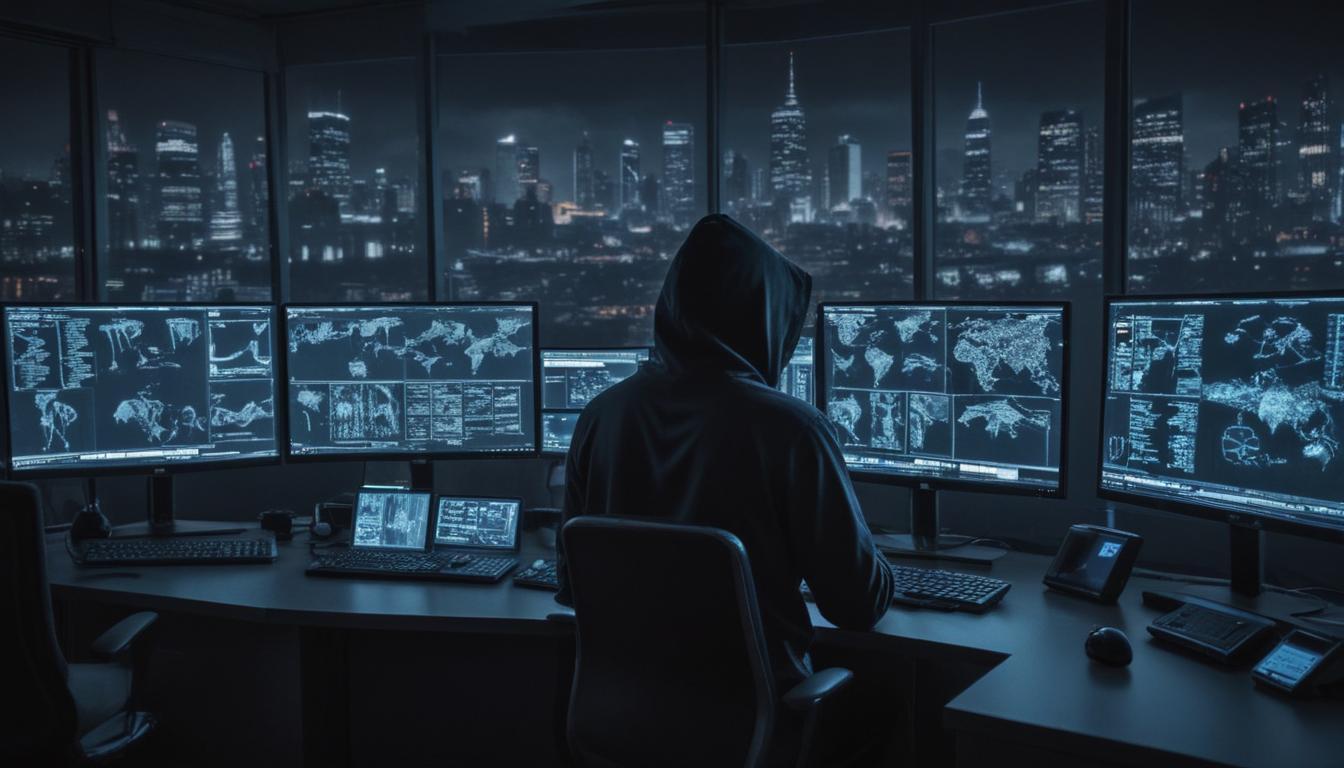 An image illustrating Global Cyber Security Threats: Malware, Phishing, and Ransomware Attacks