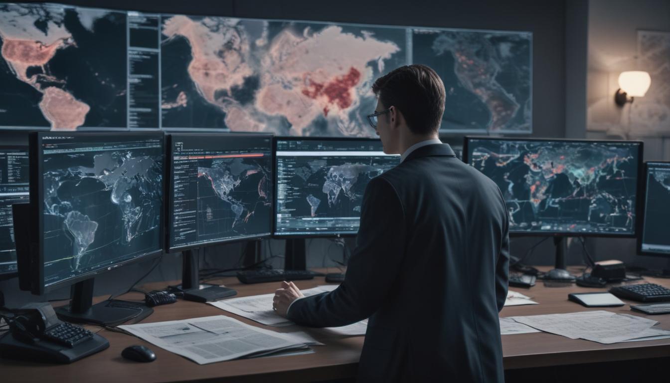 An image illustrating Latest Cybersecurity Threats Supply Chain Attacks and AI Scams