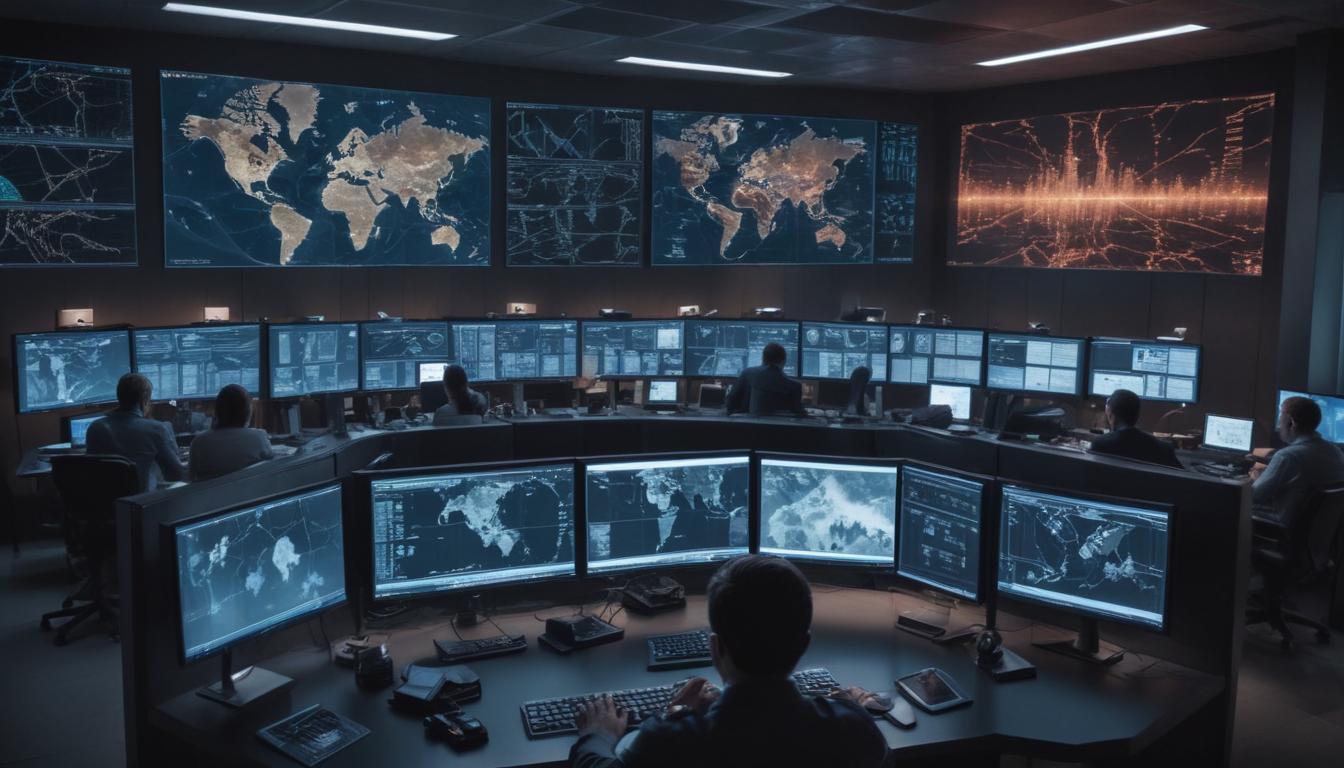 An image illustrating Global Cybersecurity Threats: Recent Incidents and Legal Actions