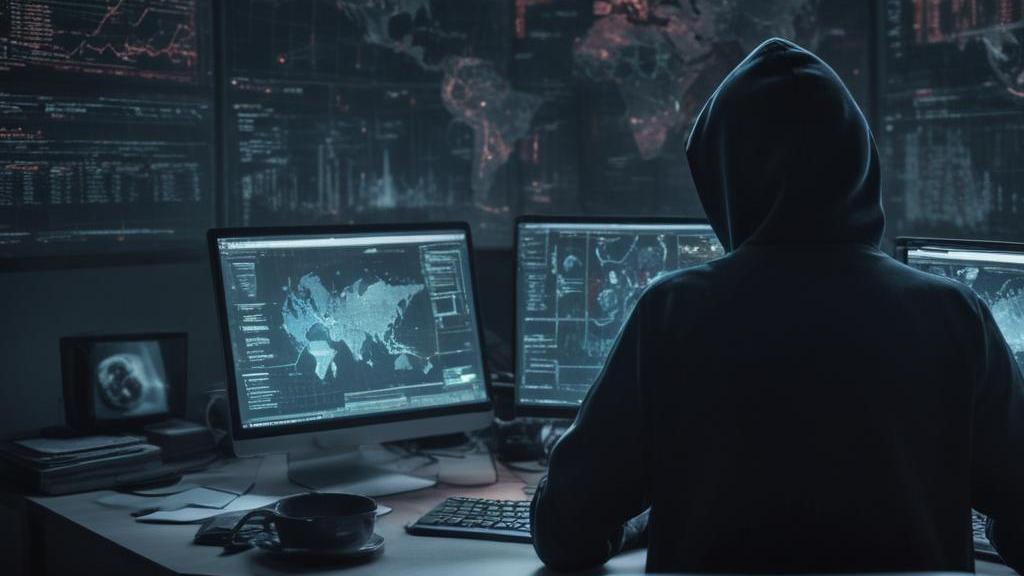 An image illustrating Escalating Cyber Threats and Global Security Measures