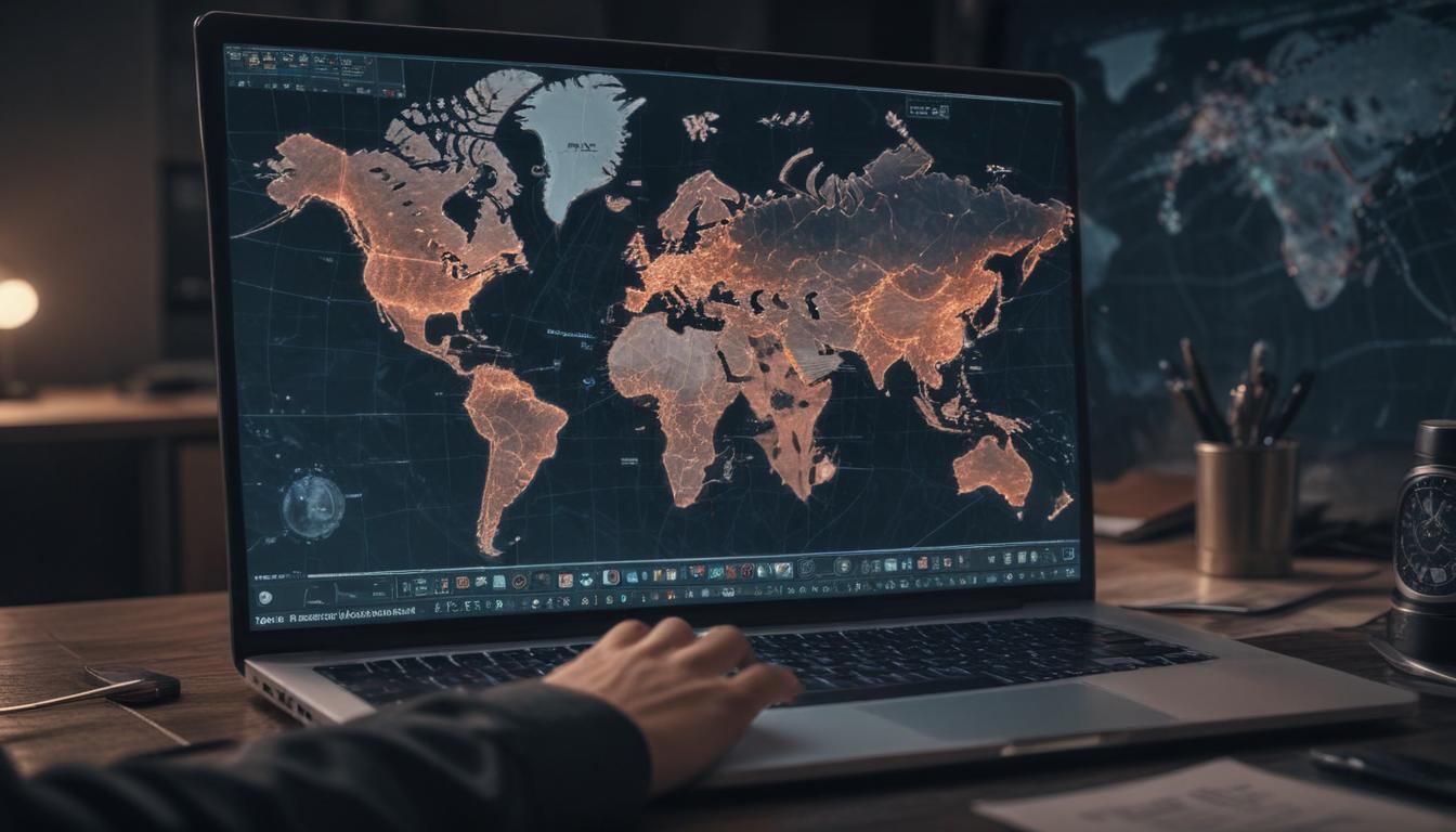 An image illustrating Global Cybersecurity Incidents Report Scams AI-Powered Fraud and State-Sponsored Cyberattacks