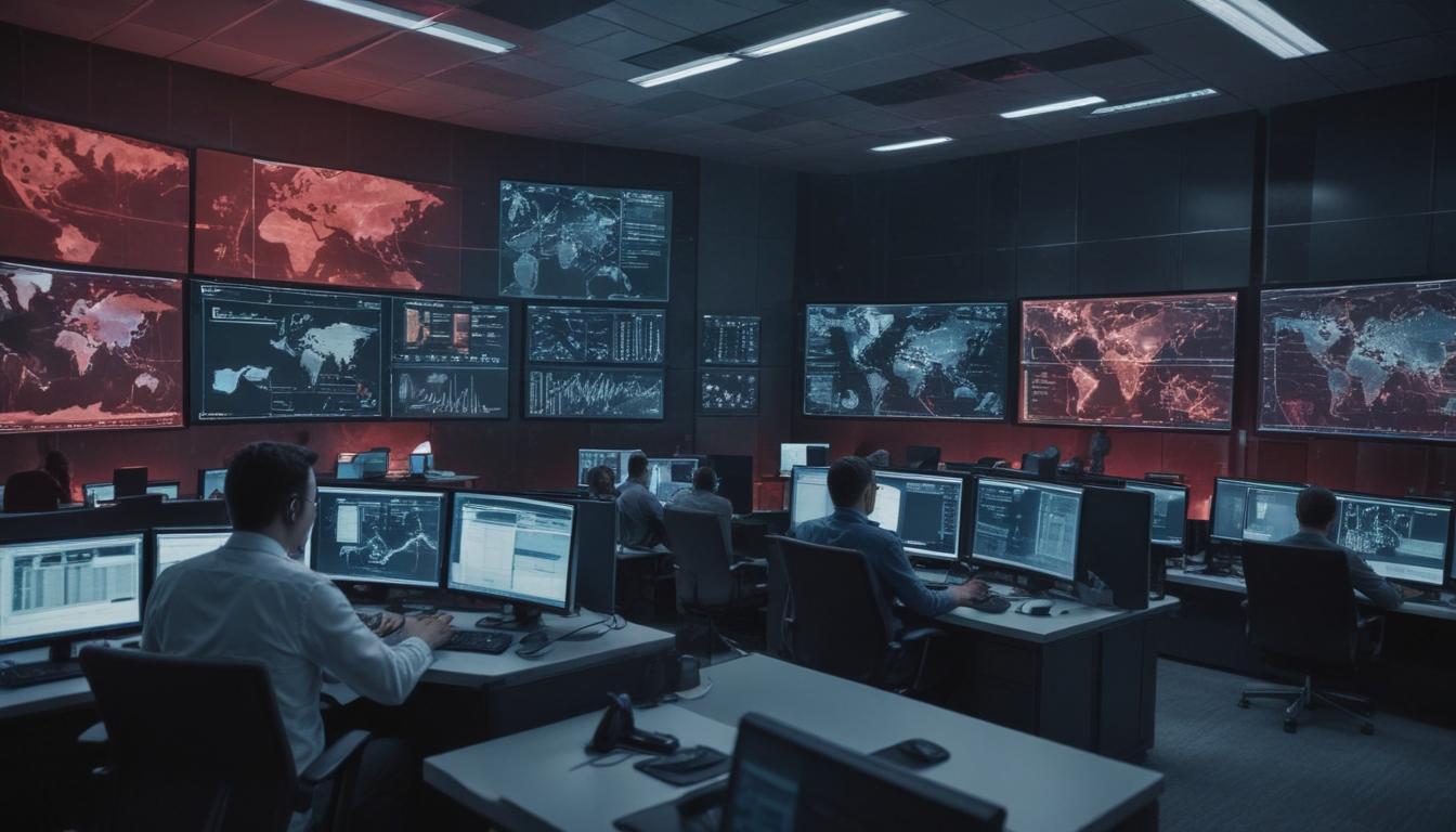 An image illustrating Global Cybersecurity Report March 30, 2026 State-Sponsored Cyber Warfare Financial Fraud and AI Advancements