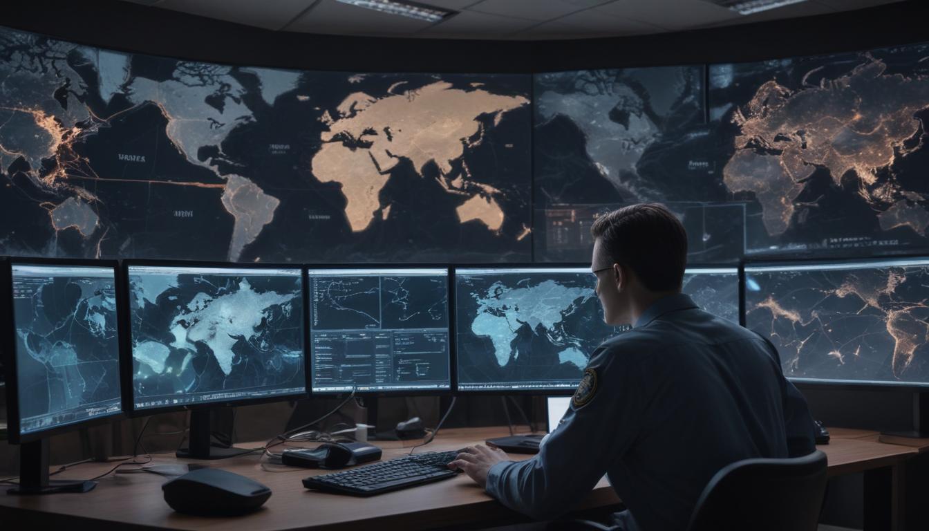 An image illustrating Rise in Cyber Frauds, Scams, and Geopolitical Cyber Threats