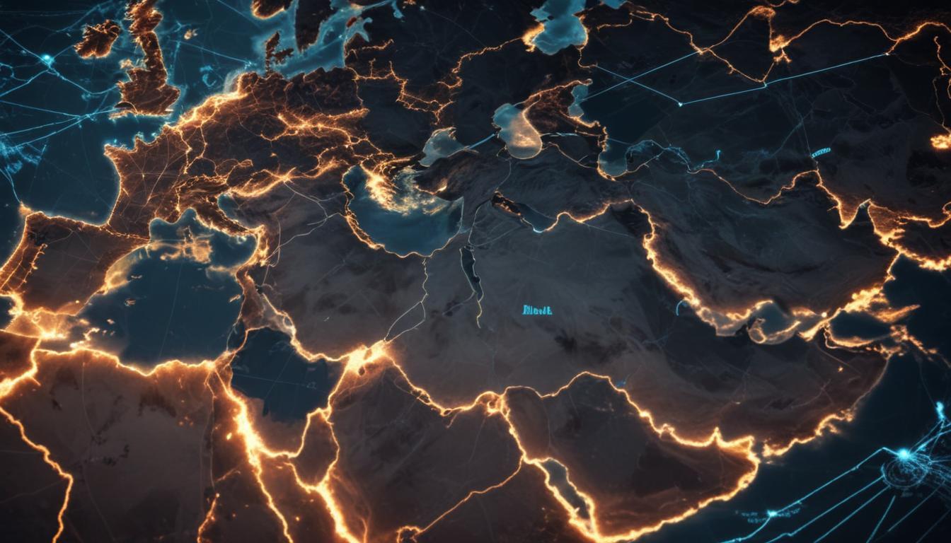 An image illustrating Cyber Warfare Escalates in Middle East, Supply Chain Threats Intensify, and New Chrome Vulnerability Exposes Users