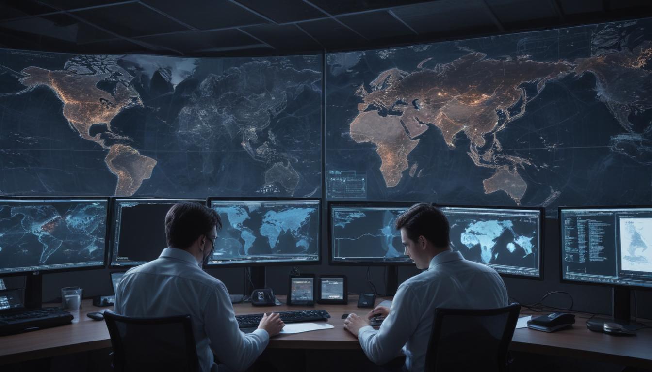 An image illustrating Global Cybersecurity Threats Escalate Ransomware Fraud and State-Sponsored Attacks Dominate