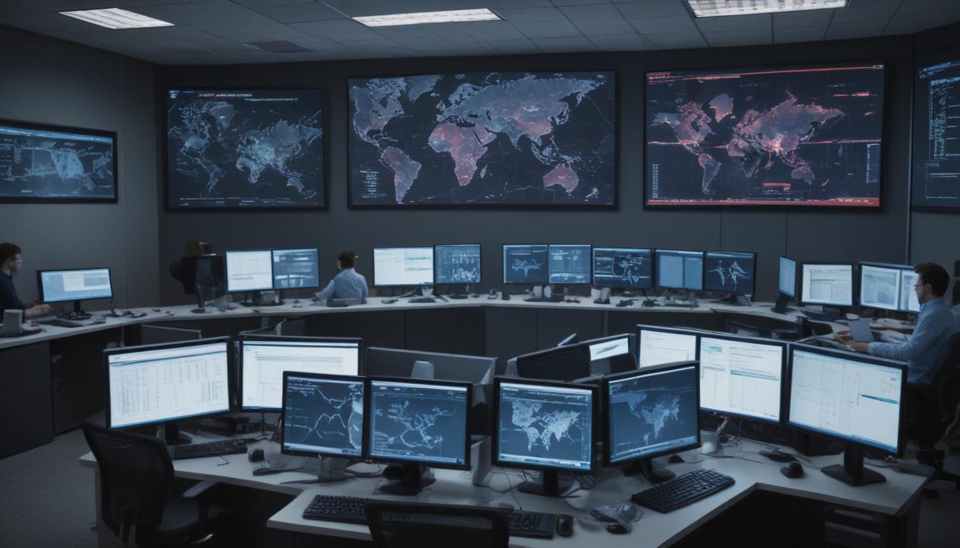 An image illustrating Geopolitical Cyber Threats and Emerging Cybersecurity Trends