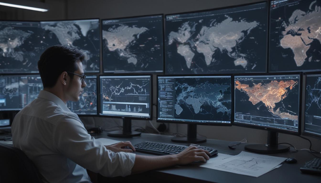 An image illustrating Global Cybersecurity Incidents Highlight Evolving Threats