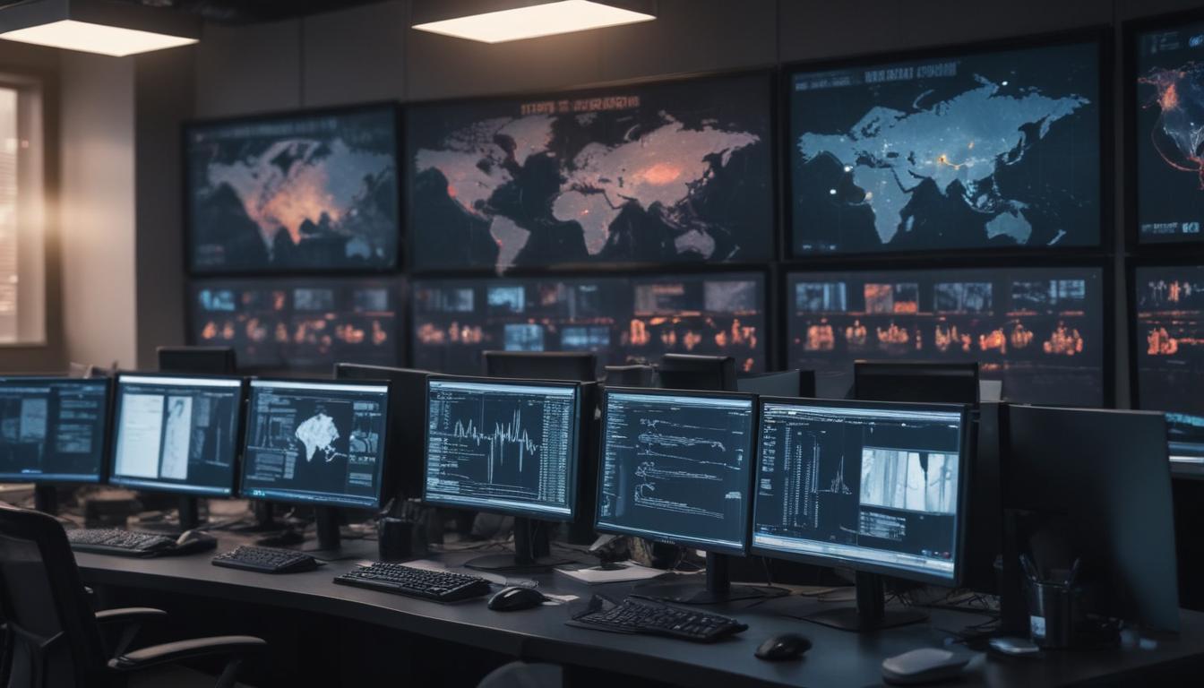 An image illustrating Cybersecurity Digest: March 5, 2026 – AI Data Risks, Global Scam Crackdowns, and Phishing Takedowns