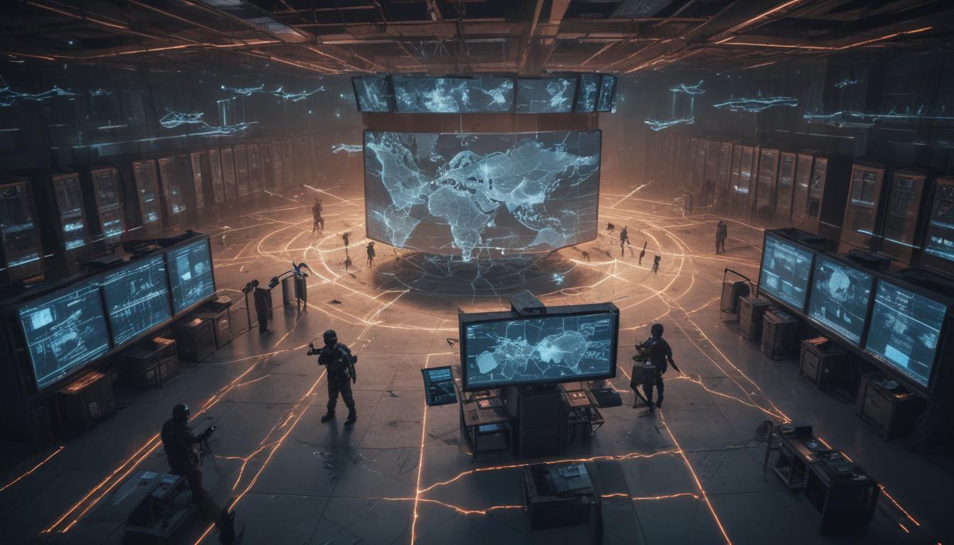 An image illustrating Global Cybersecurity Threats Escalate AI Datacenter Attacks to Ransomware and Digital Fraud