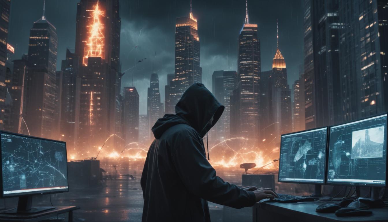 An image illustrating Global Cybersecurity Threats Escalate