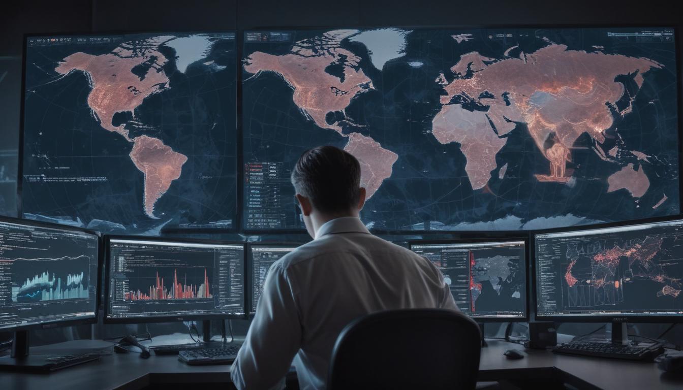 An image illustrating Cybersecurity Updates: Ransomware Decline, Sextortion Scams, AI-Powered Vishing, Financial Crime Surge, and Geopolitical Cyberattacks – March 2026