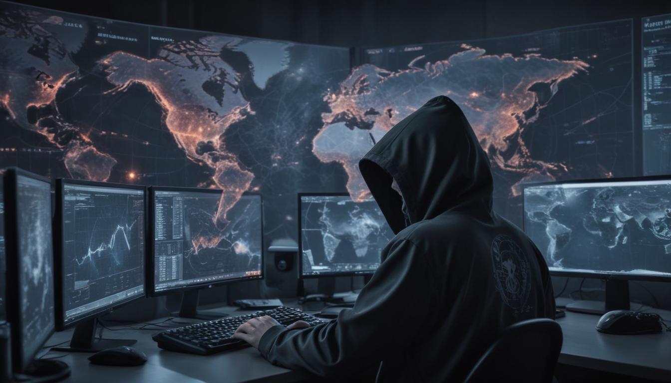 An image illustrating Recent Cybersecurity Incidents, Fraud Syndicates, and Data Breaches