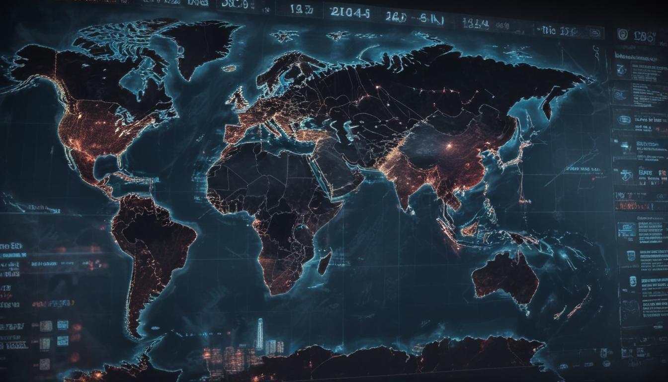 An image illustrating Global Cyber Threats Escalate Financial Fraud, Data Breaches, and Supply Chain Attacks Dominate April 2026