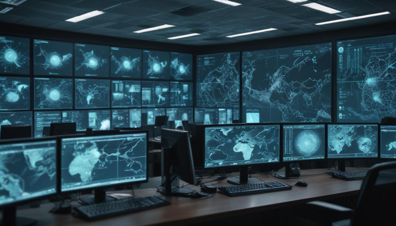 An image illustrating Global Cyber Threats Escalate: Fraud Syndicates, Data Breaches, and Supply Chain Attacks Dominate April 2026