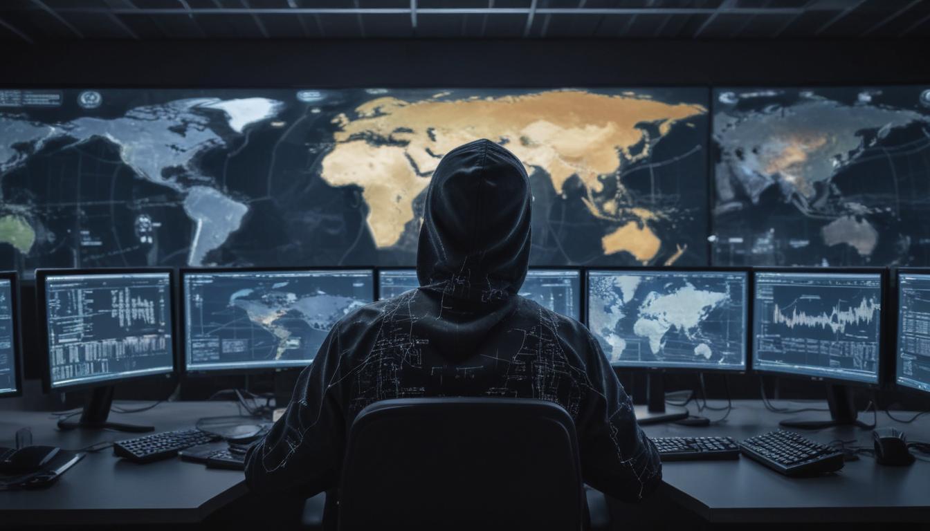 An image illustrating Global Cybersecurity Threats Escalate in April 2026