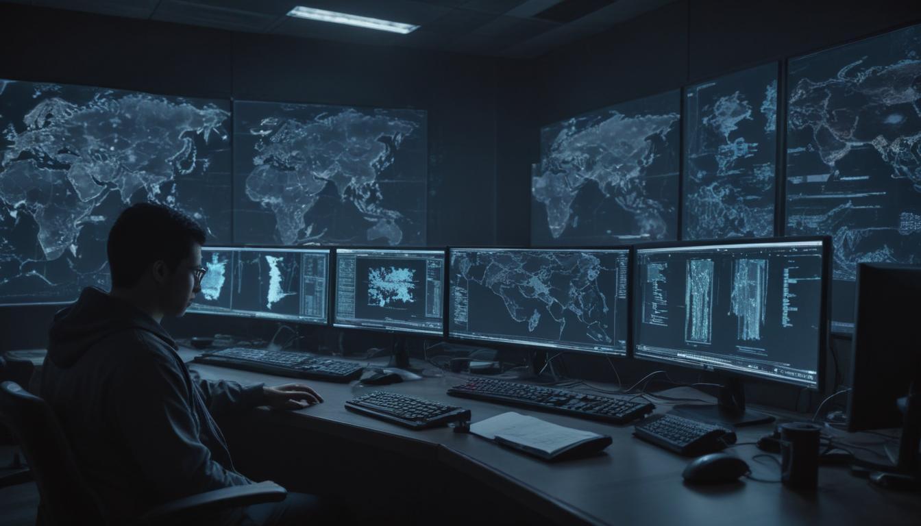 An image illustrating Global Cybersecurity Threats Escalate Fraud Syndicates Data Breaches and Supply Chain Attacks Dominate April 2026 Incidents