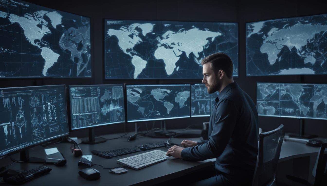 An image illustrating Cybersecurity Crisis Global Cyber Threats Exposed