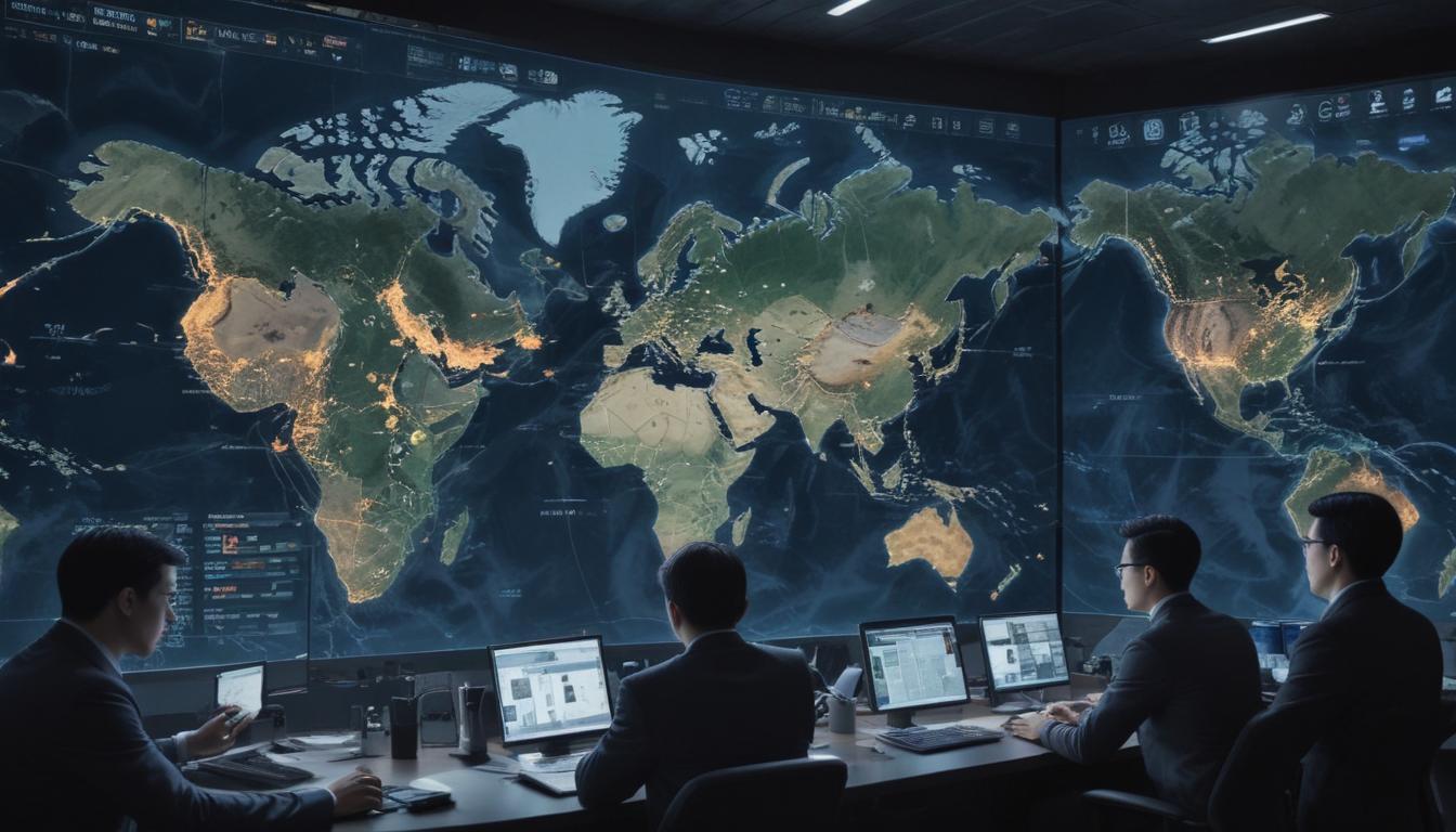 An image illustrating Global Cybersecurity Threats Escalate: Fraud Syndicates, Data Breaches, and Cross-Border Scams Dominate Headlines