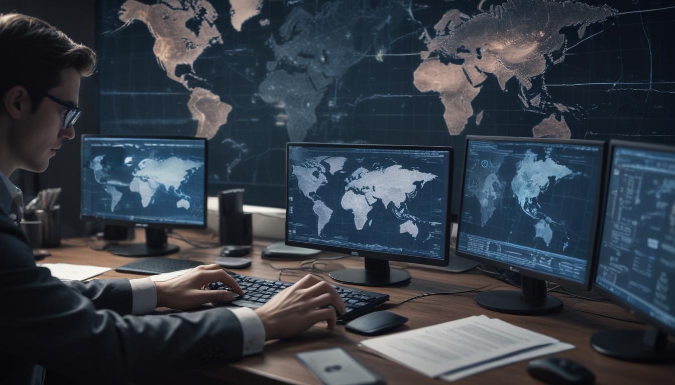 An image illustrating Global Surge in Cyber Fraud and Financial Scams