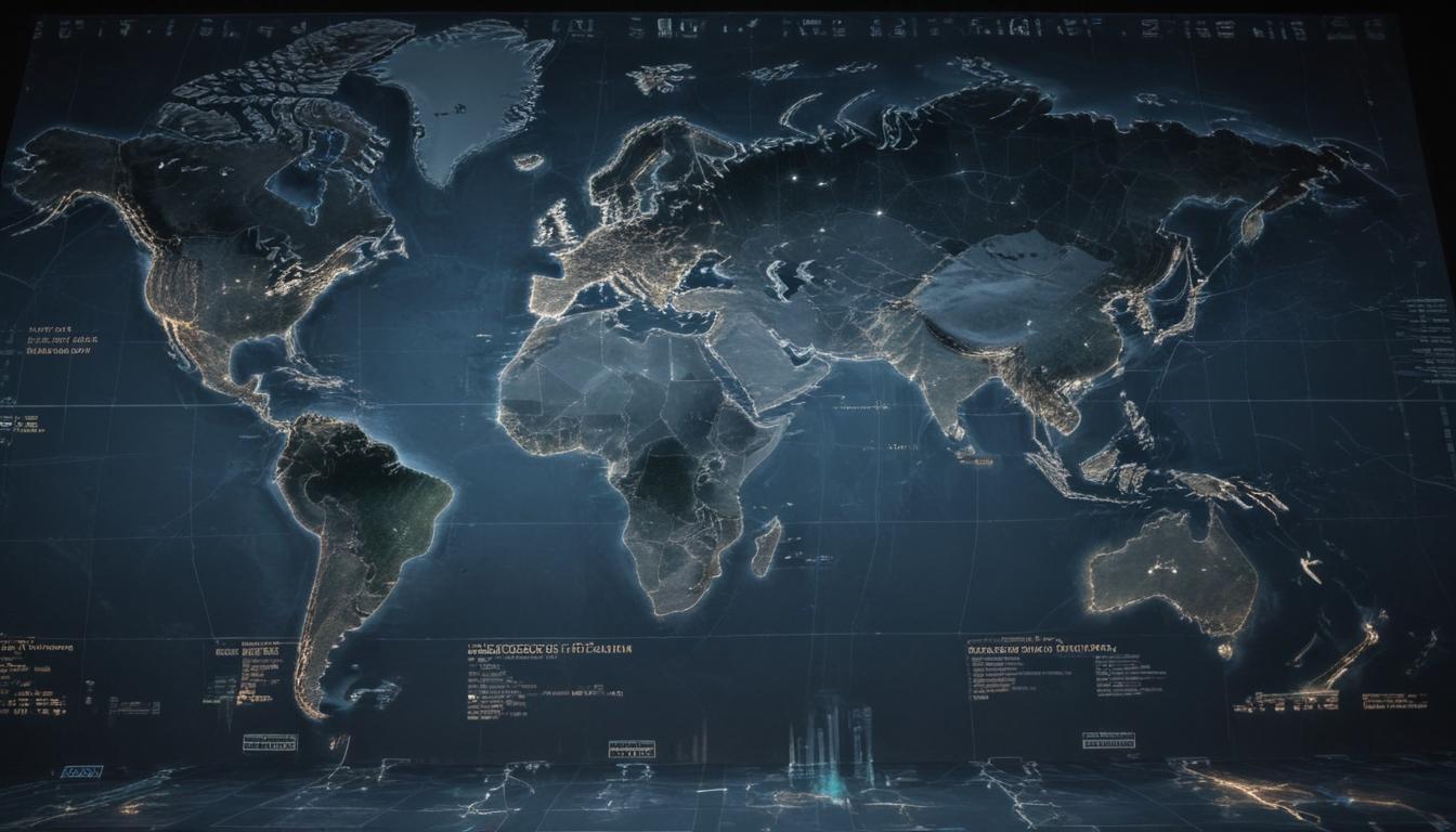 An image illustrating Global Cyber Fraud and Financial Scams