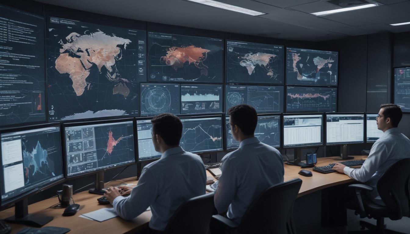 An image illustrating Cybersecurity Incidents and Alerts Comprehensive Report on Recent Threats and Frauds April 2026