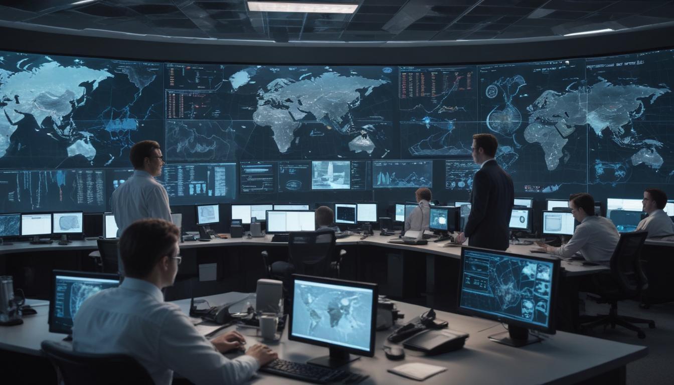 An image illustrating Global Cybersecurity Threats April 6-8 2026 A Comprehensive Overview