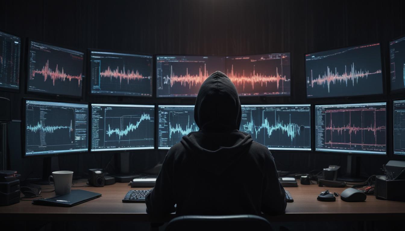 An image illustrating Emerging Cyber Threats and Data Breaches in April 2026