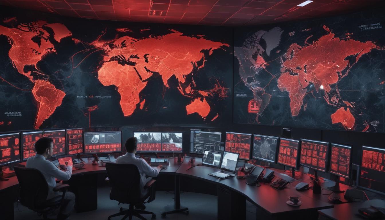 An image illustrating Cybersecurity Incidents and Alerts April 2026 Comprehensive Report on Recent Threats