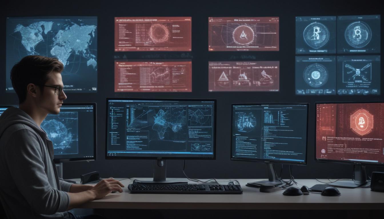 An image illustrating Cybersecurity Threats Surge Globally: Latest Incidents and Alerts